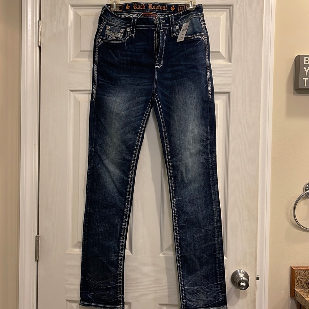 Rock Revival Frann Easy Straight 27 x 32 NWT